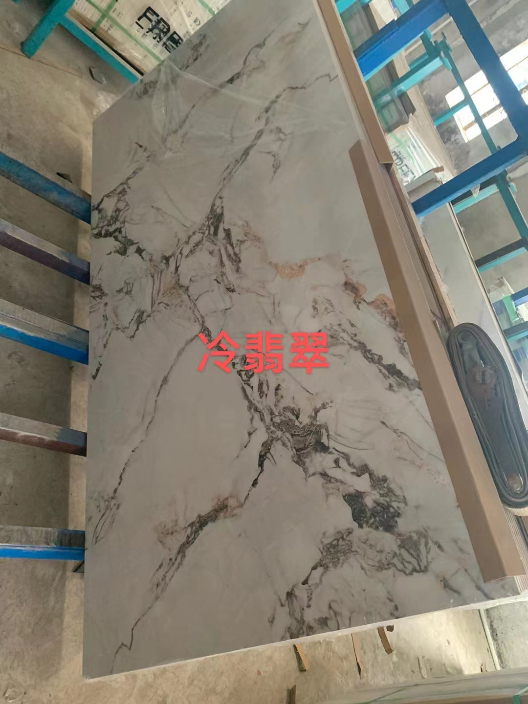 Customized-Sintered stone round dining table 63"