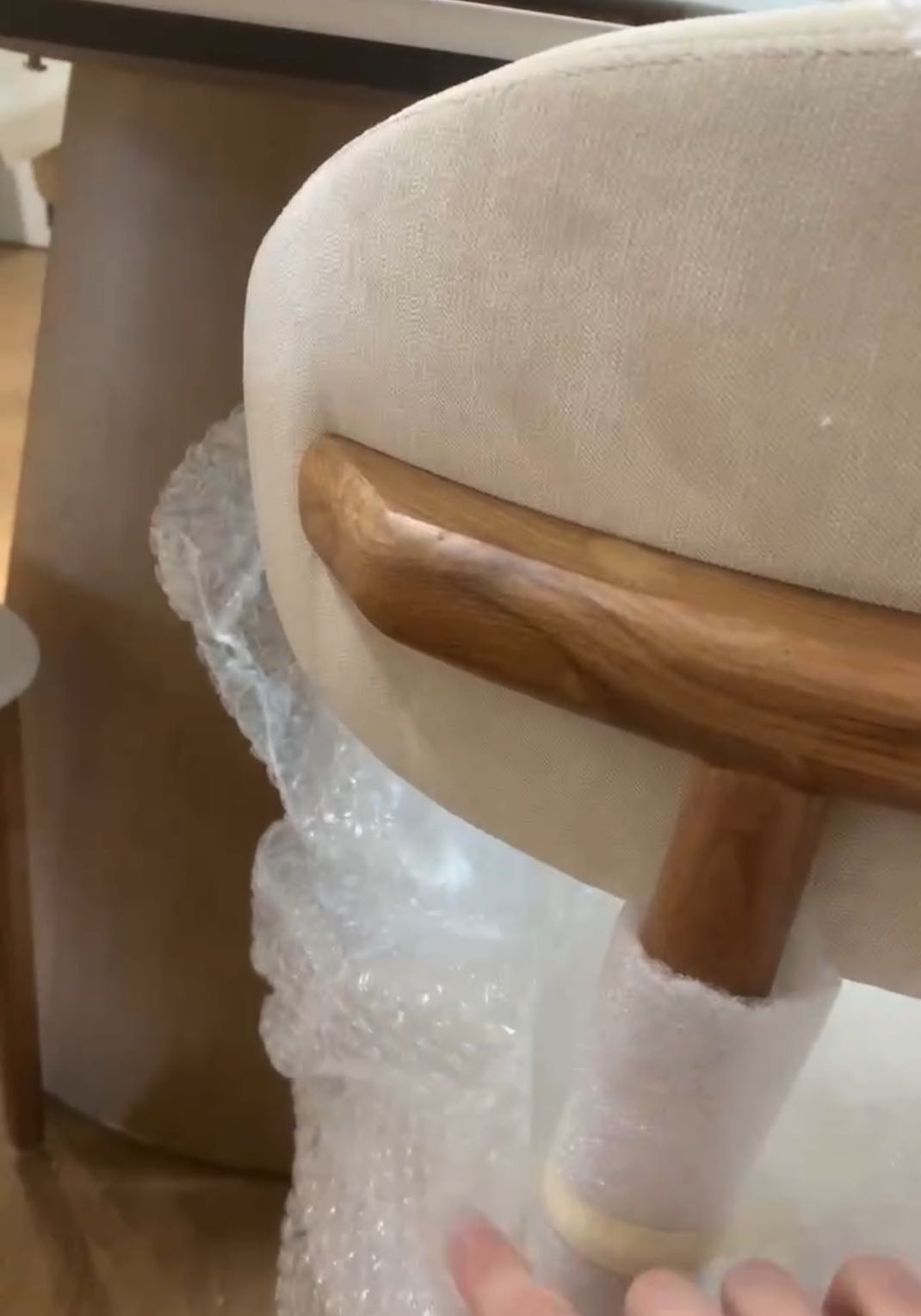 Natural Wood Ashwood Chair/Pair
