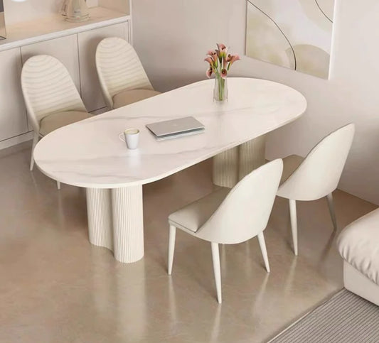 Dining Table Set 70.5"(6 Chairs Set)